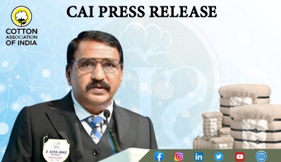 CAI PRESS RELEASE, PRESSING ESTIMATE AND COTTON BALANCE SHEET