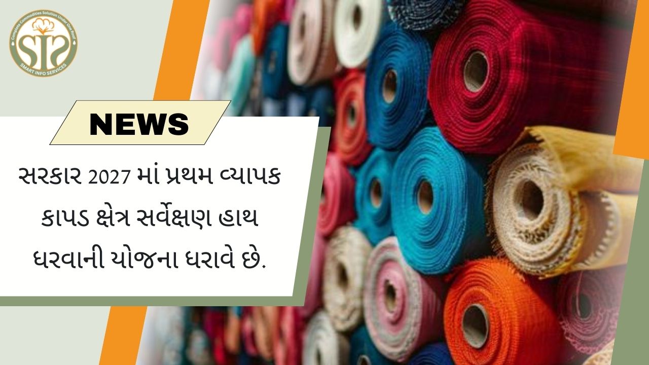 "૨૦૨૭ માં કાપડ ક્ષેત્રનો પ્રથમ મોટો સર્વે"