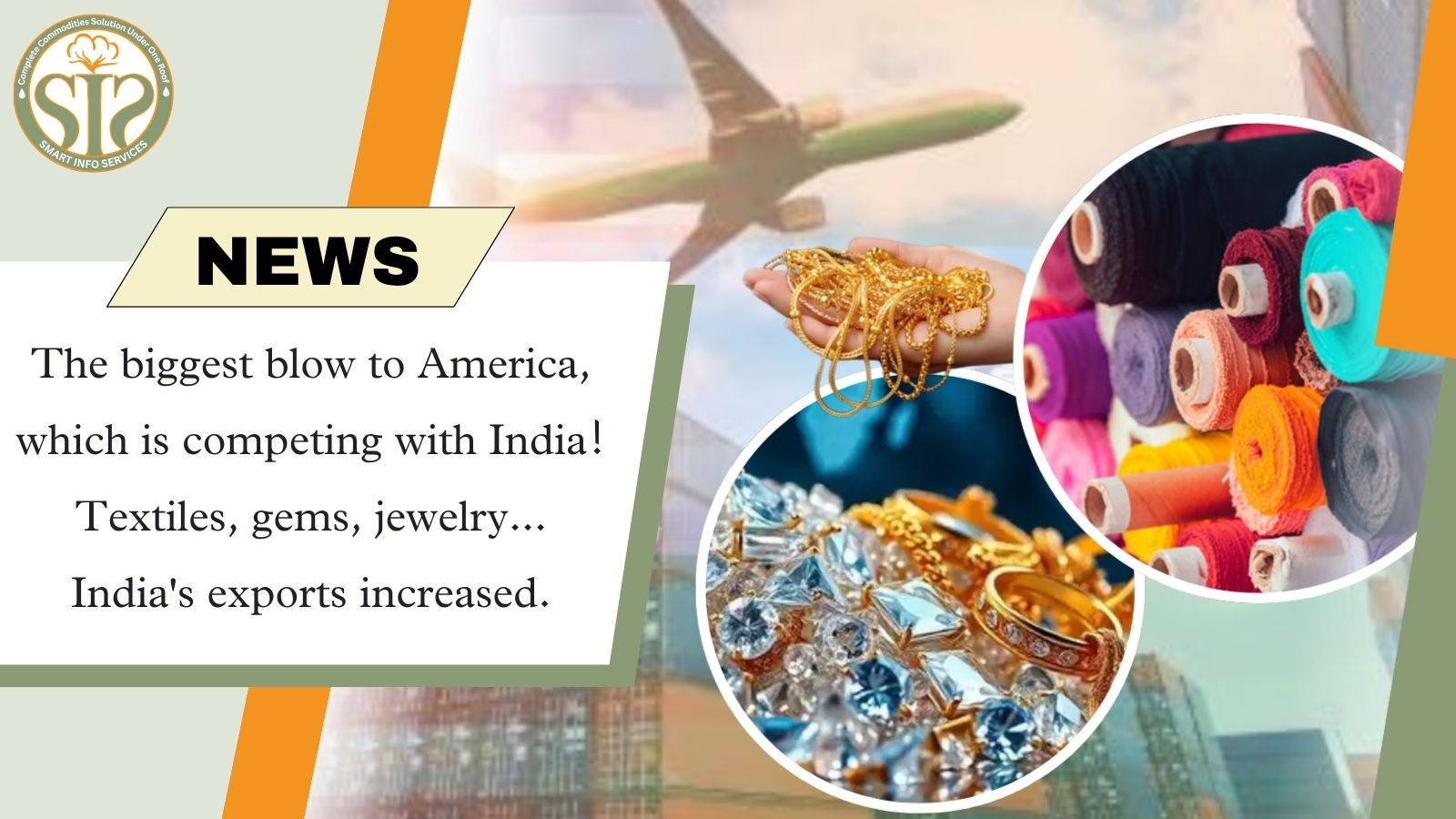 India's exports jump, a big blow to America!