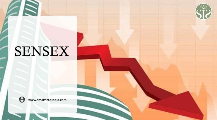 Today the stock market closed with a huge fall.