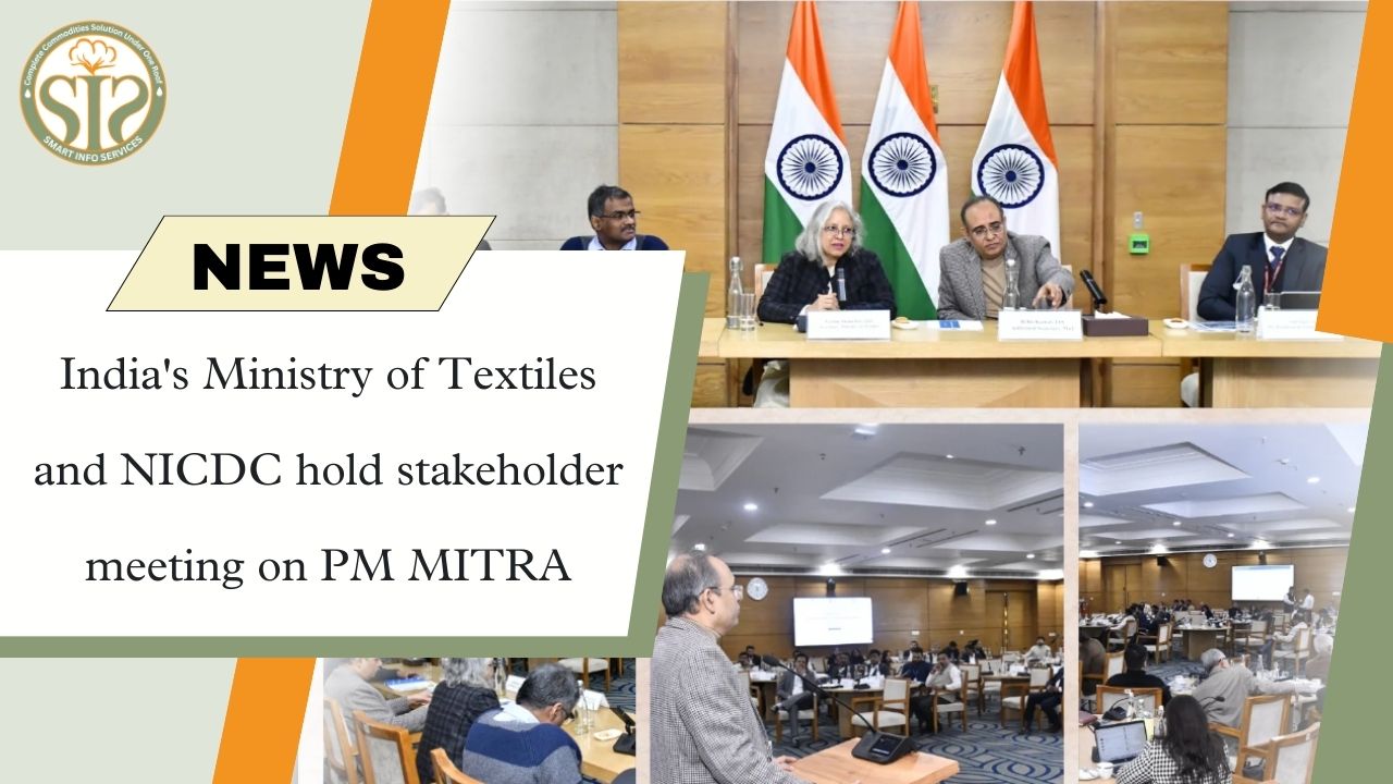 The Ministry of Textiles and NICDC of India held a stakeholders' meeting on PM MITRA.