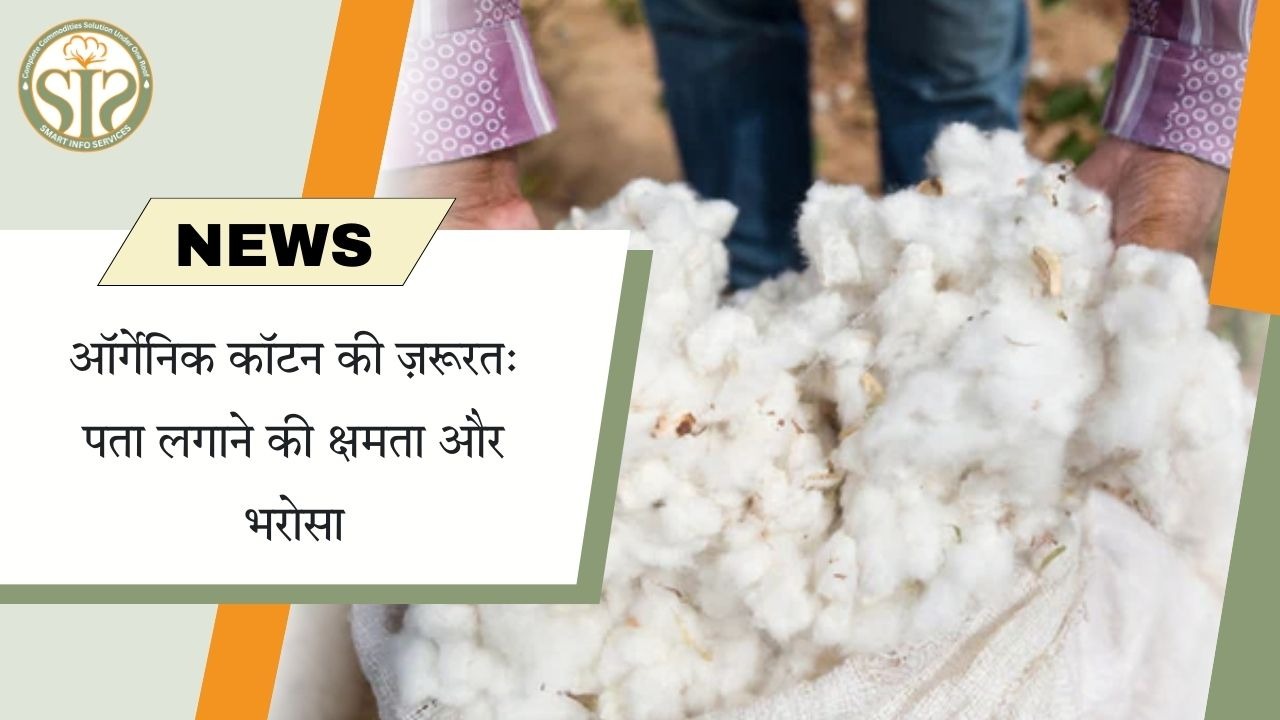 ऑर्गेनिक कॉटन की ज़रूरत: पता लगाने की क्षमता और भरोसा