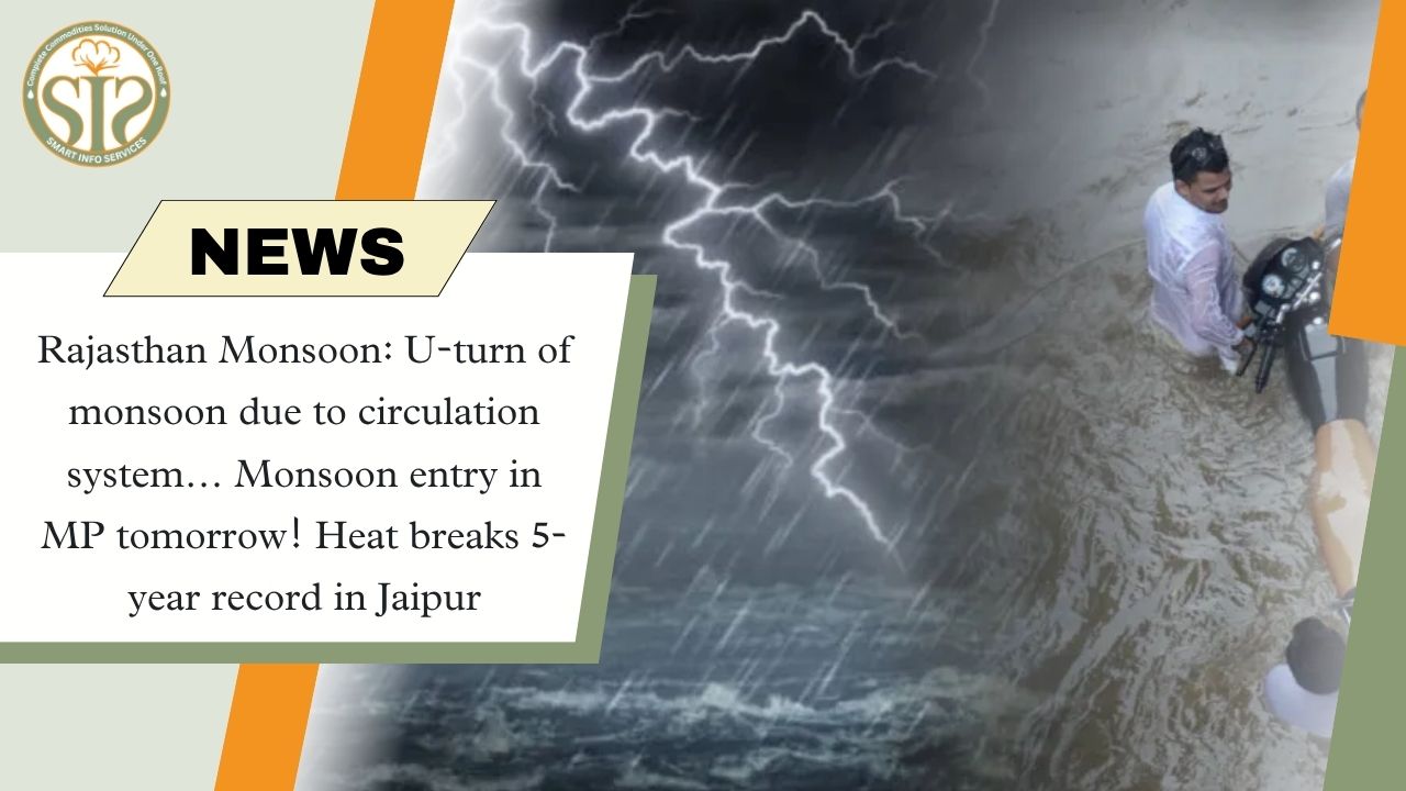 Heat Peaks in Jaipur, Monsoon Heads to MP