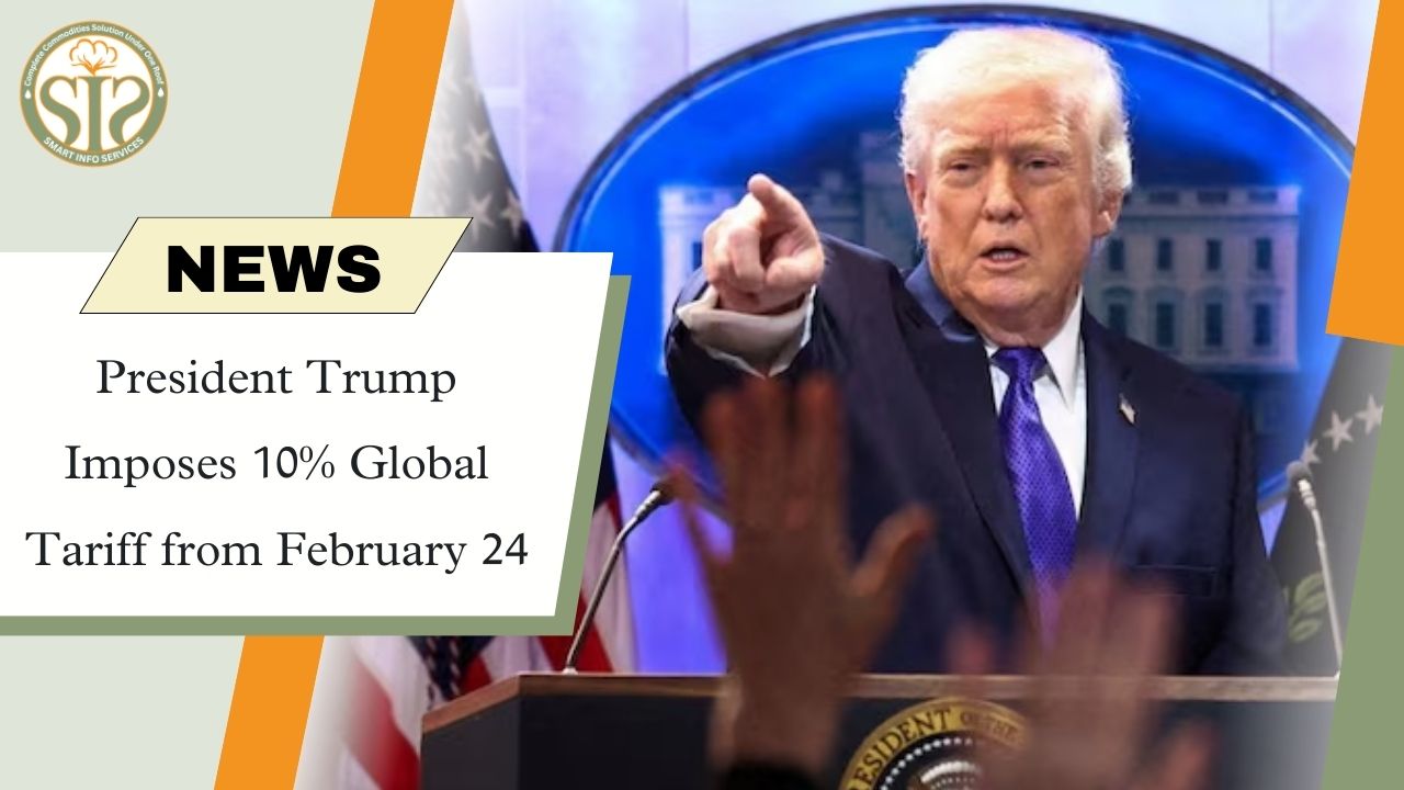 10% global tariff from February 24