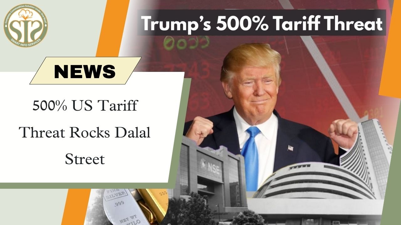 500% tariff warning: Panic in Dalal Street