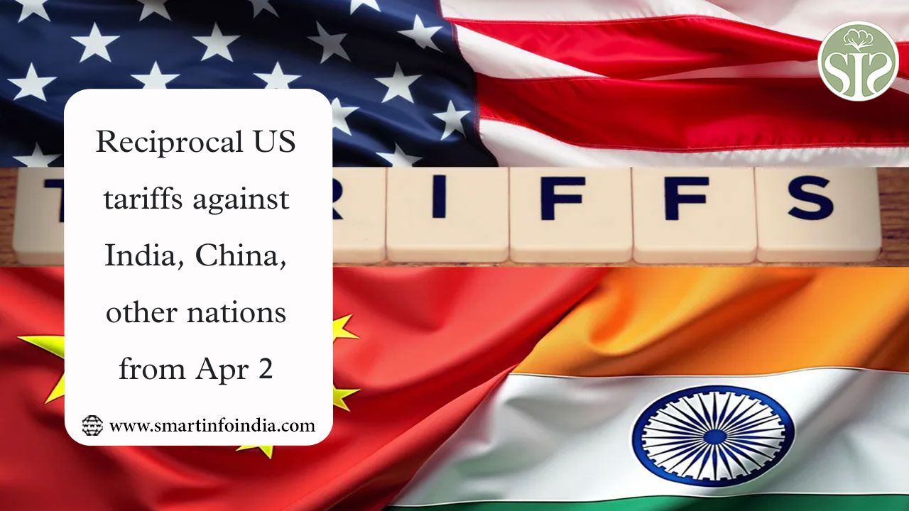 Reciprocal US tariffs against India, China, other nations from Apr 2