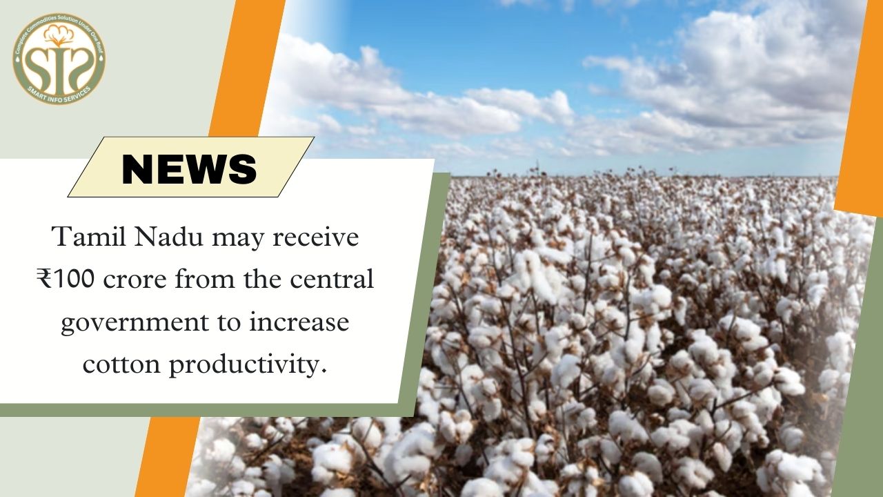 Tamil Nadu may get Rs 100 crore from the central government for cotton production