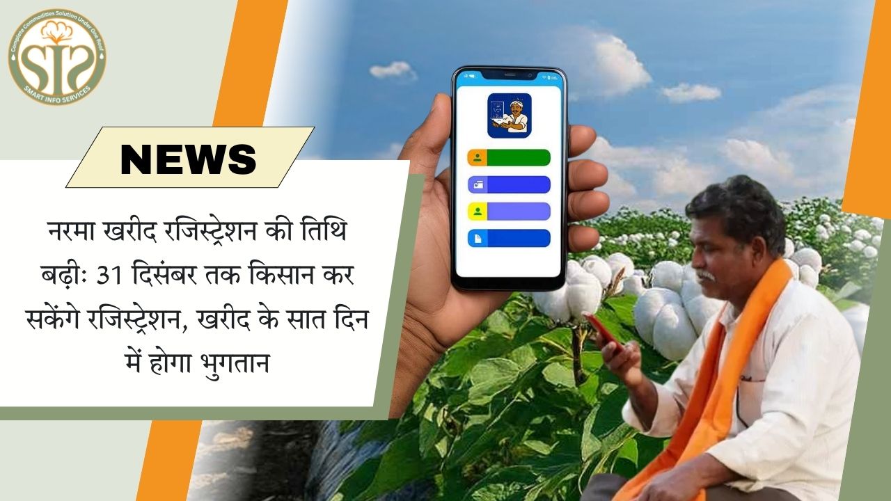 नरमा रजिस्ट्रेशन की तारीख बढ़ी, अब 31 दिसंबर तक मौका