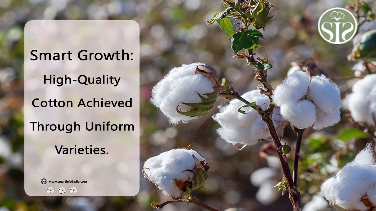 Smart Growth: High-Quality Cotton Achieved Through Uniform Varieties