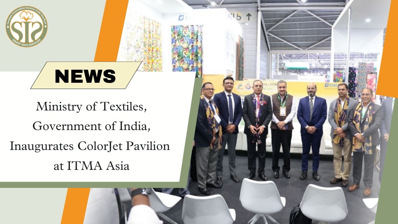 Government of India launches ColorJet pavilion at ITMA Asia