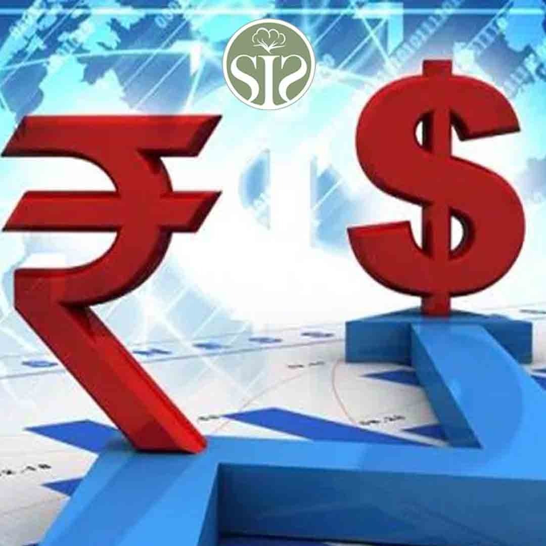 Rupee strengthened by 1 paise against dollars.