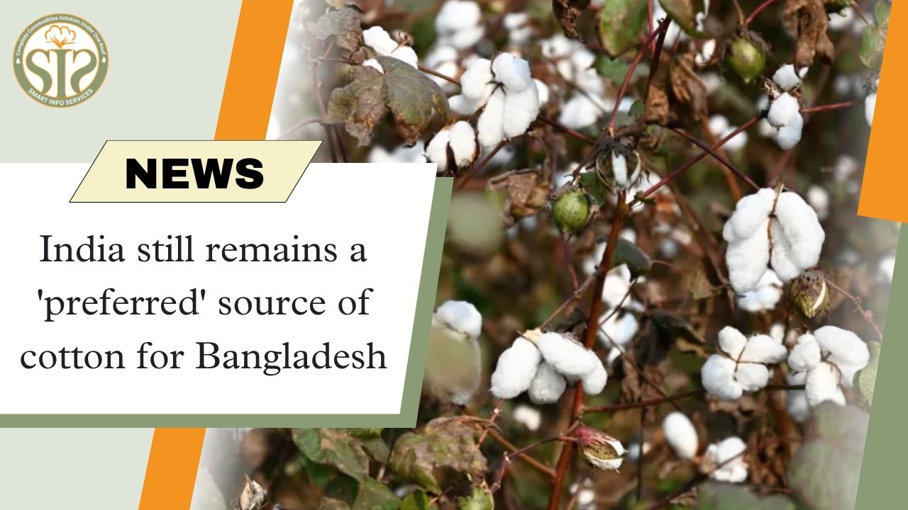"India: Major cotton supplier to Bangladesh"