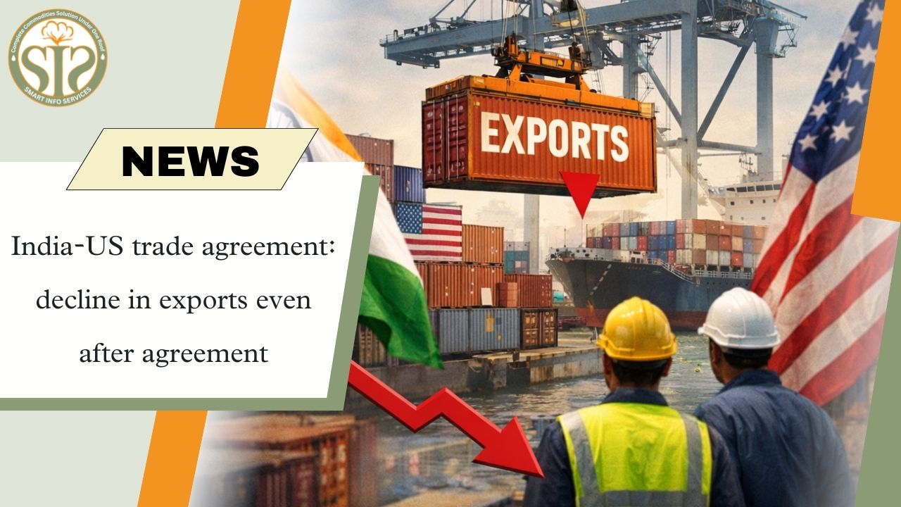 Despite India-US agreement, exports remain sluggish
