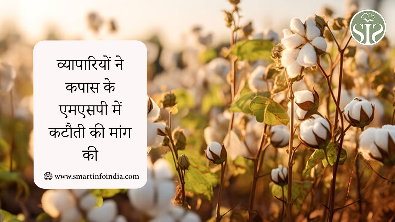 व्यापारियों ने कपास के एमएसपी में कटौती की मांग की