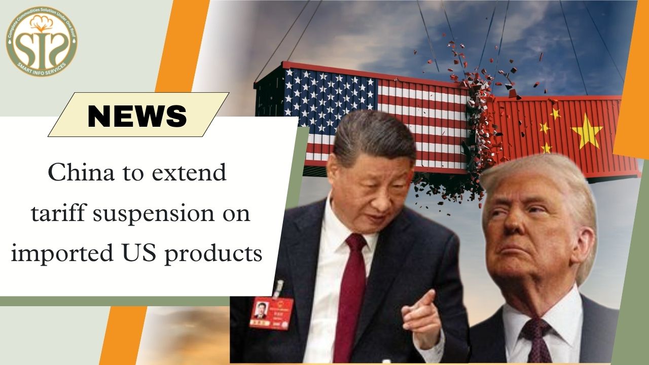 China to extend tariff suspension on US products