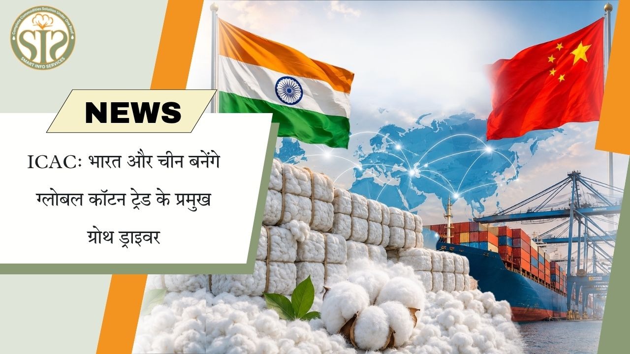 भारत-चीन बढ़ाएंगे वैश्विक कपास व्यापार