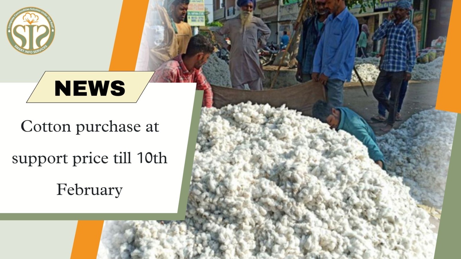 Last date for cotton MSP purchase 10 February