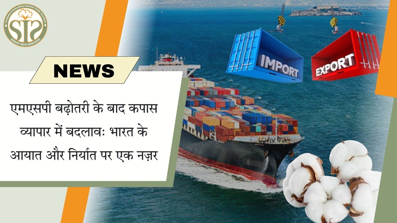 कपास एमएसपी बढ़ोतरी: भारत का व्यापार और निर्यात