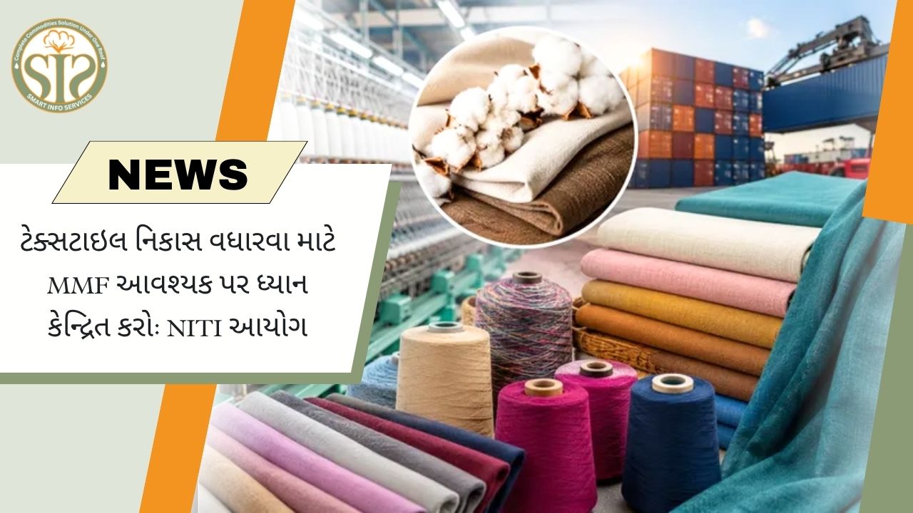 ટેક્સટાઇલ નિકાસ માટે MMF પર નીતિ આયોગનો ભાર