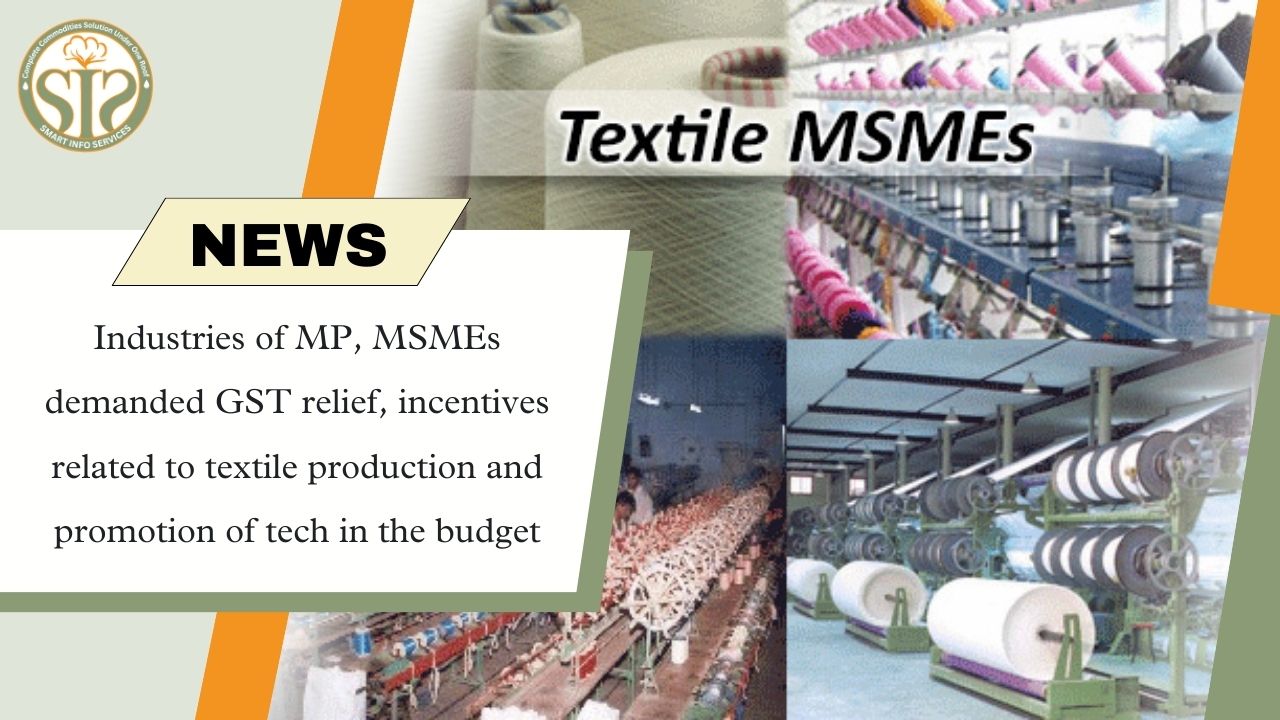 Demand of MP MSMEs on GST, textile and tech