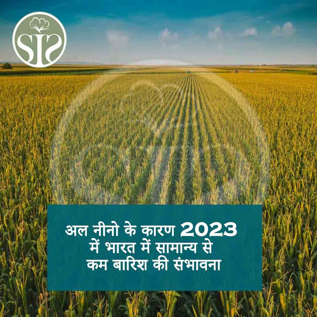 India likely to receive below normal rainfall in 2023 due to El Nino