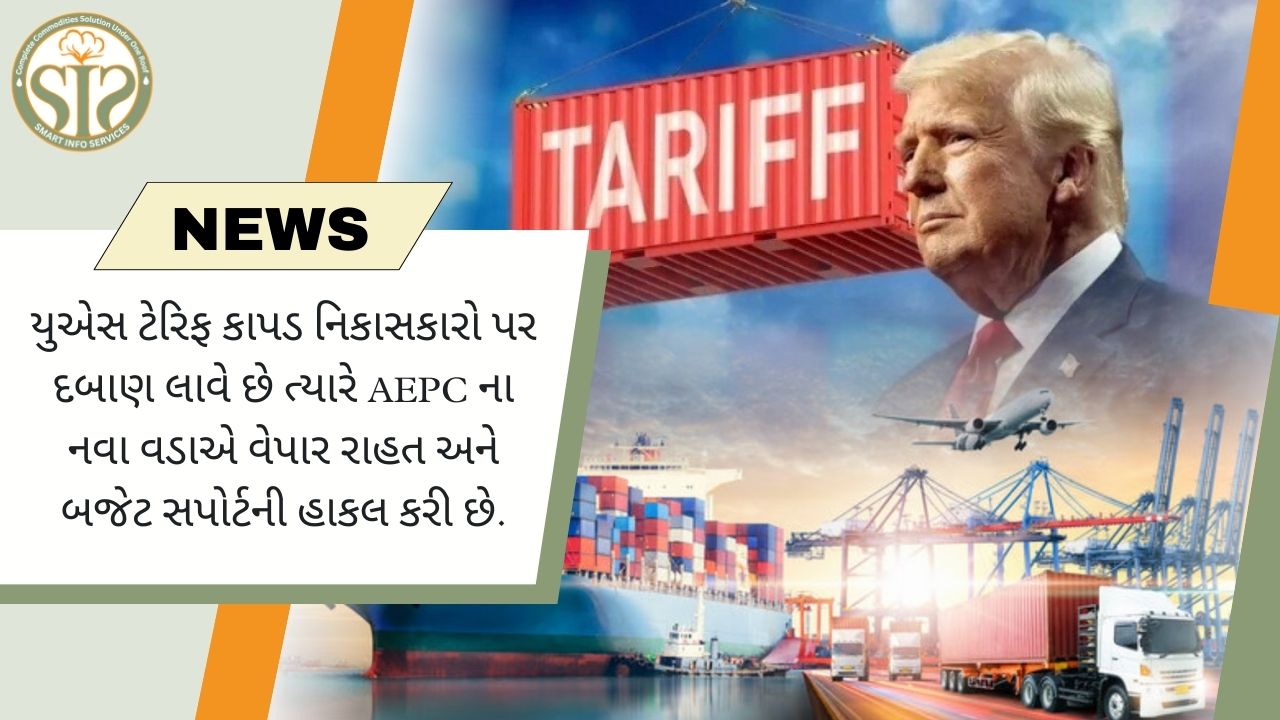 યુએસ ટેરિફના દબાણ હેઠળ ગારમેન્ટ નિકાસકારો, AEPC ચીફ રાહત અને બજેટ સપોર્ટ માંગે છે