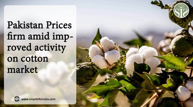 Pakistan Prices firm amid improved activity on cotton market