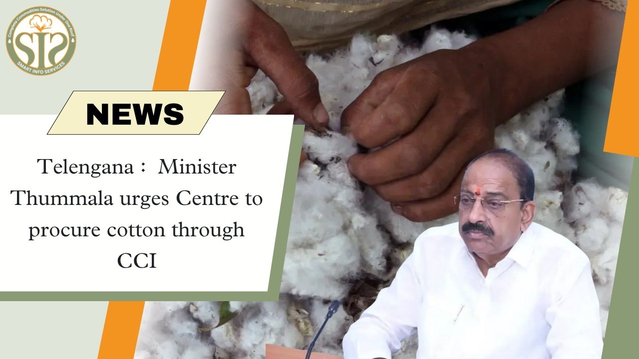 Telangana: Minister urges CCI to procure cotton