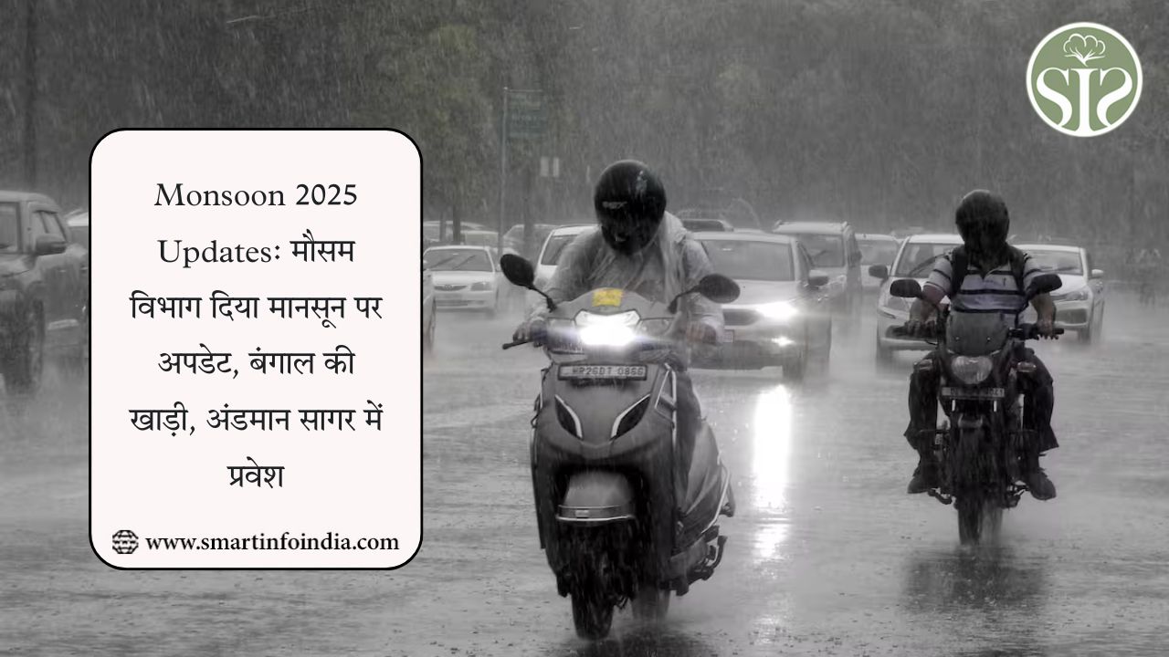 Monsoon 2025 Updates: मौसम विभाग दिया मानसून पर अपडेट, बंगाल की खाड़ी, अंडमान सागर में प्रवेश