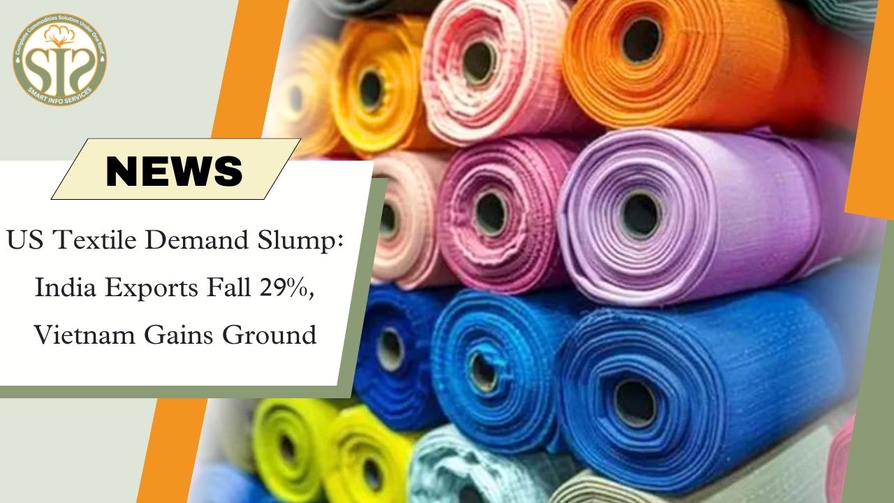US Textile Demand Slump: India Exports Drop 29%, Vietnam Gains