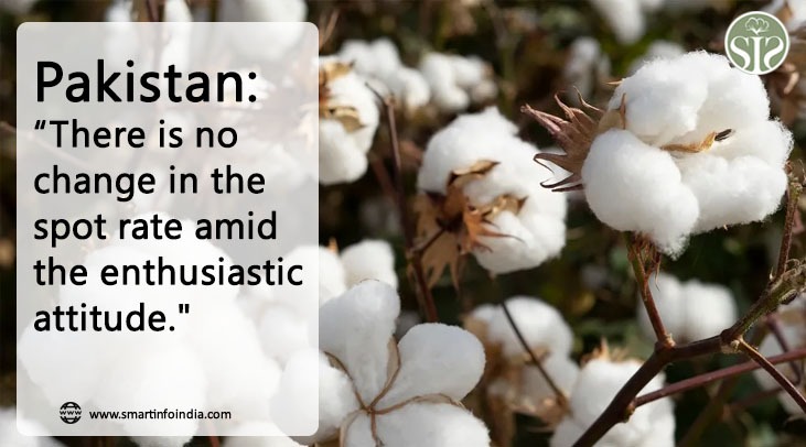 Pakistan: "no change in spot rates amid upbeat activity"