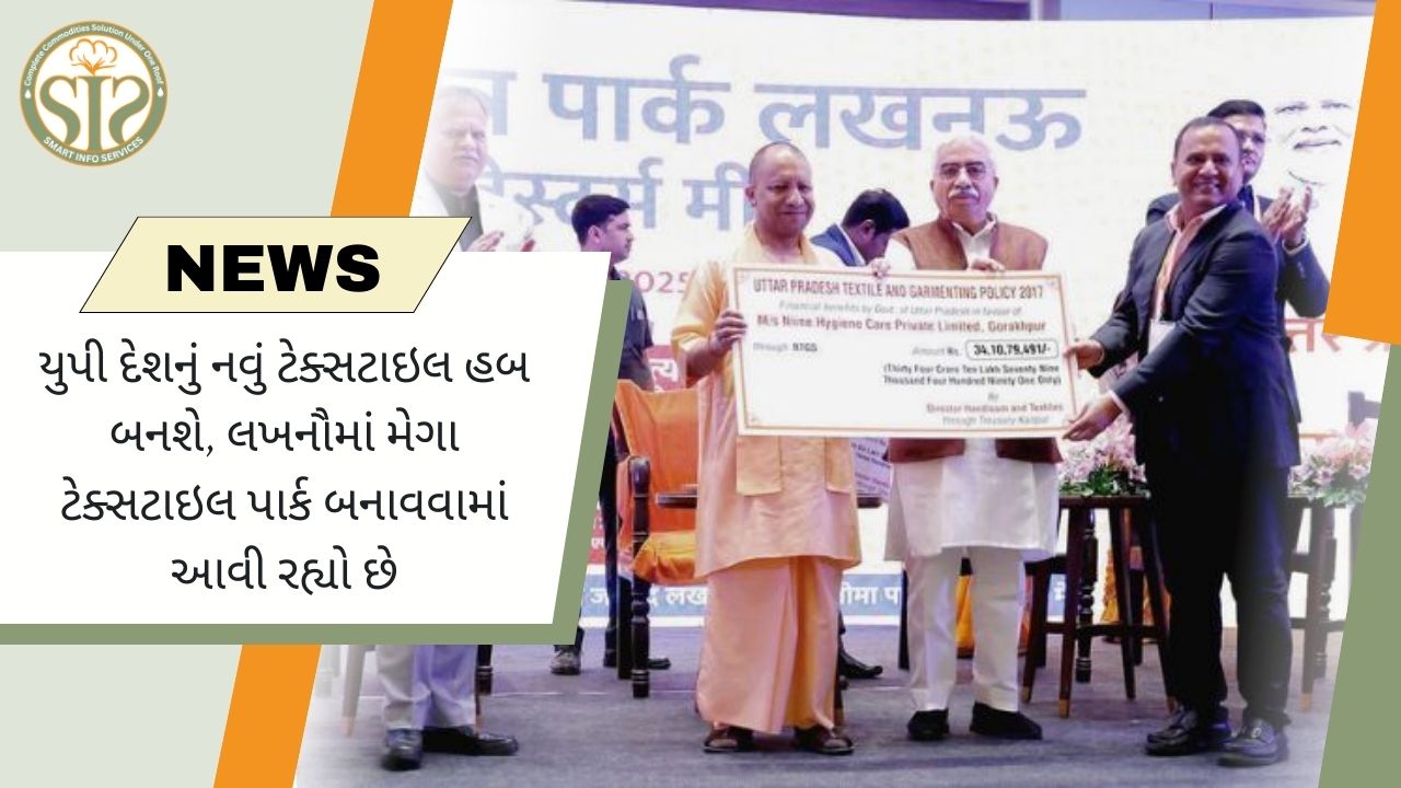 યુપી લખનૌમાં ટેક્સટાઈલ હબ, મેગા પાર્ક બનશે