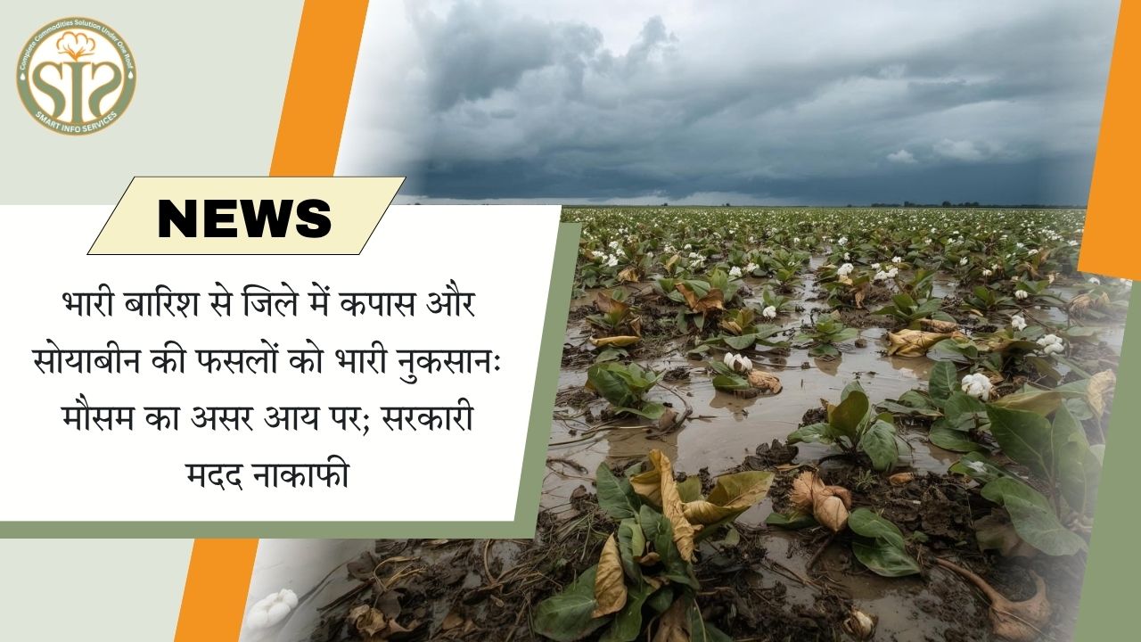 मौसम की मार से फसलों को भारी नुकसान