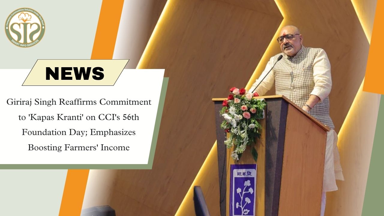 Giriraj Singh Backs Kapas Kranti
