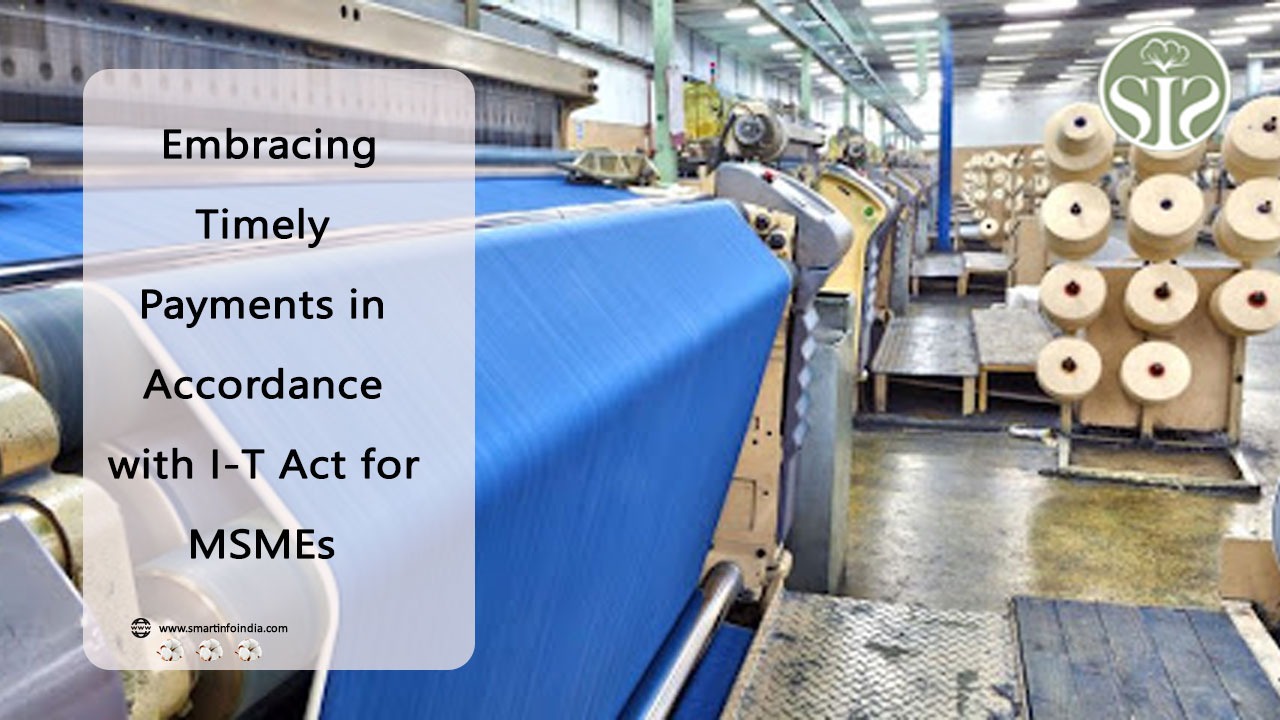 Promoting Prompt Payments in Alignment with the Income Tax Act for MSMEs