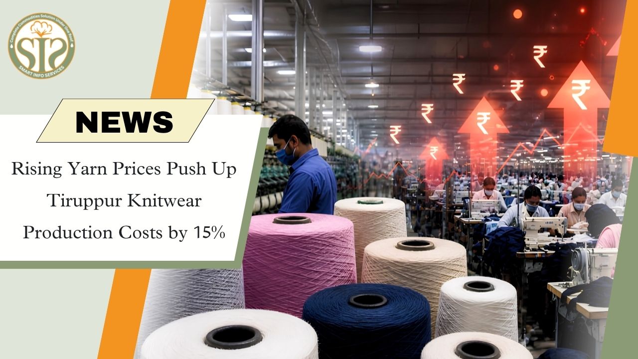 Yarn Prices Raise Tiruppur Knitwear Costs