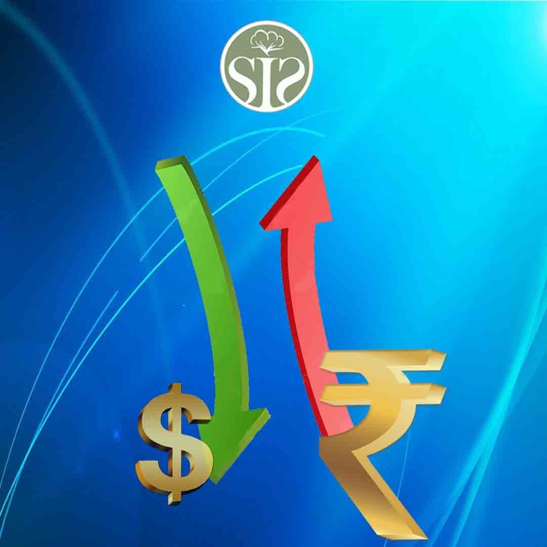 Rupee strengthened by 1 paise against dollars