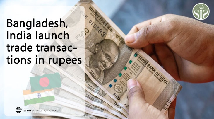 Bangladesh, India begin trade transactions in rupees
