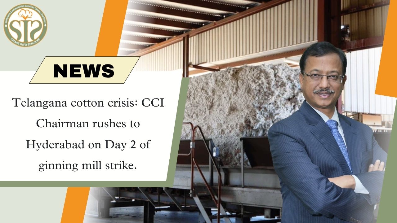 Cotton crisis: CCI chairman reaches Hyderabad amid strike