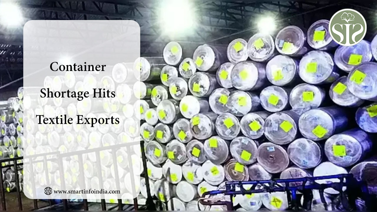 Textile Exports Affected by Container Shortage