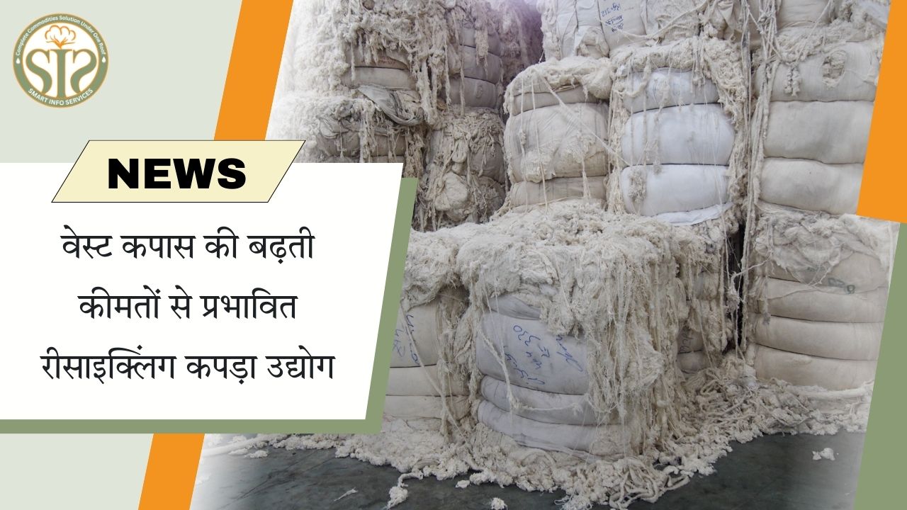 बढ़ती वेस्ट कपास कीमतों से कपड़ा उद्योग प्रभावित