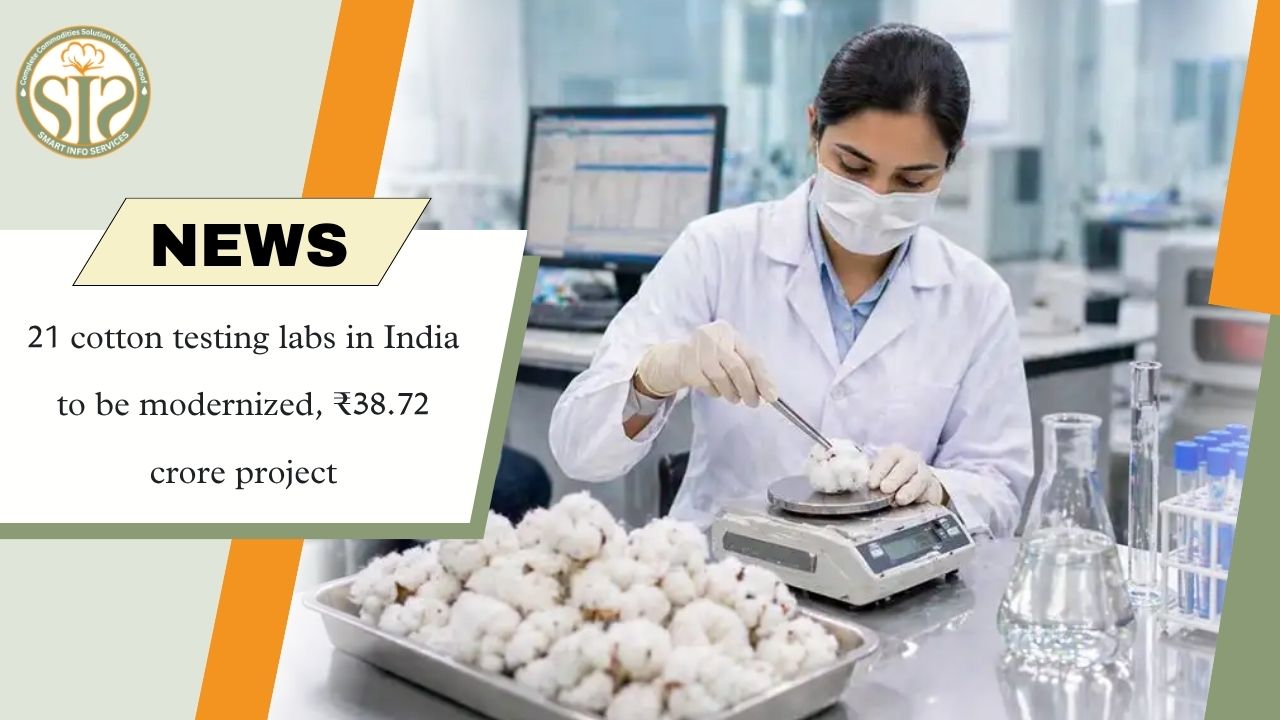 21 Cotton Testing Labs to Be Modernized in India Under ₹38.72 Crore Project