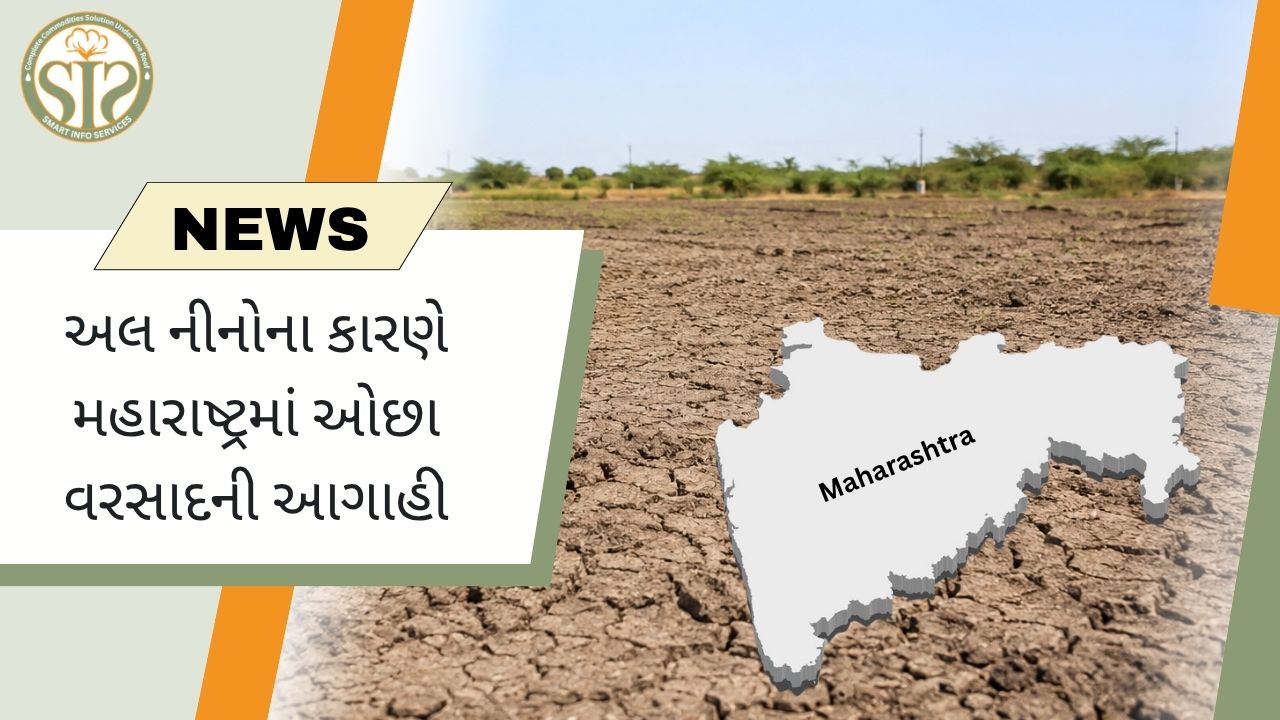 એલ નીનોના પ્રભાવથી મહારાષ્ટ્રમાં ખરીફ સીઝનમાં 12% ઓછા વરસાદની આગાહી