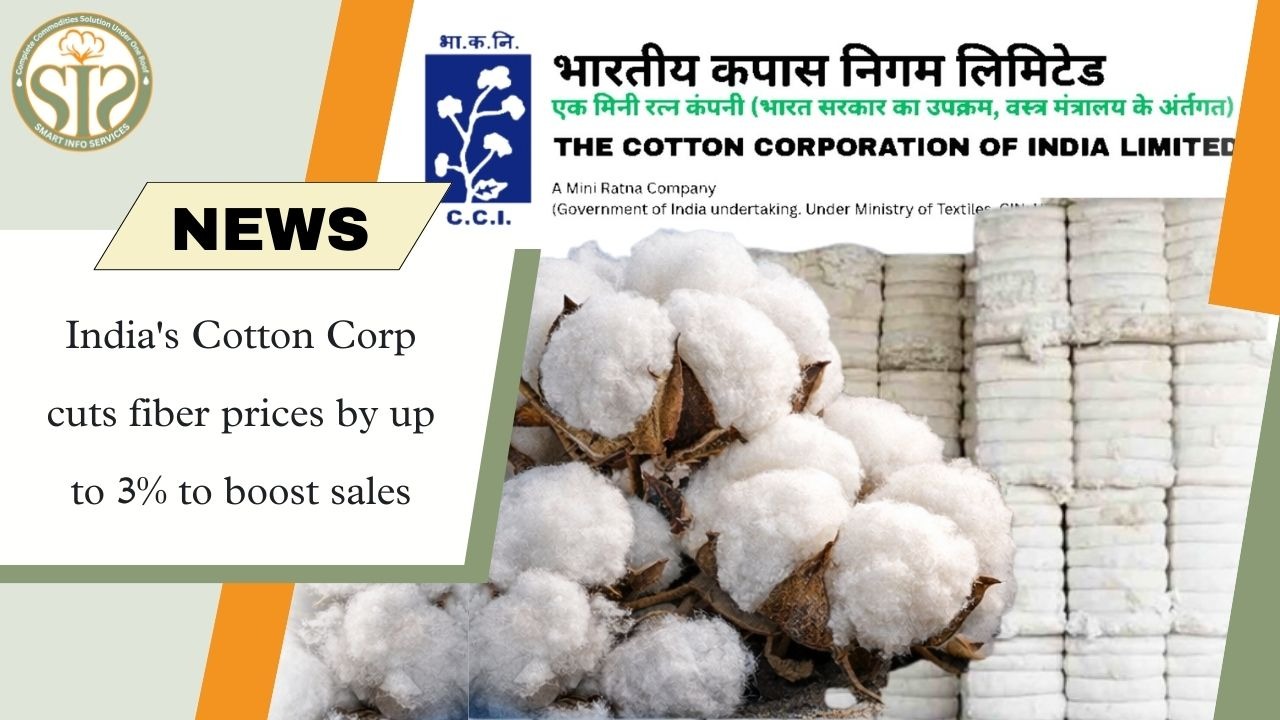Cotton Corp cuts fiber prices by 3%