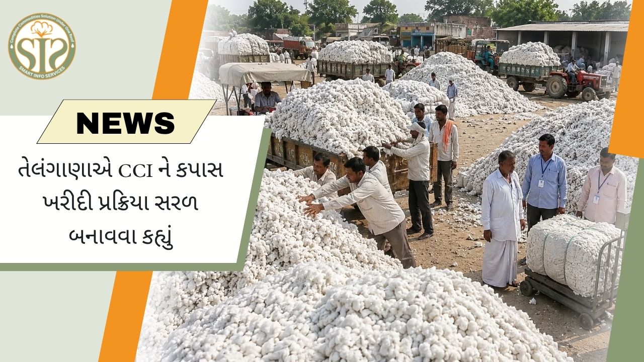 તેલંગાણાએ CCIને કપાસ ખરીદી સરળ બનાવવા કહ્યું