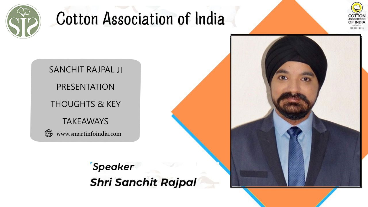 SANCHIT RAJPAL JI  PRESENTATION  THOUGHTS & KEY TAKEAWAYS
