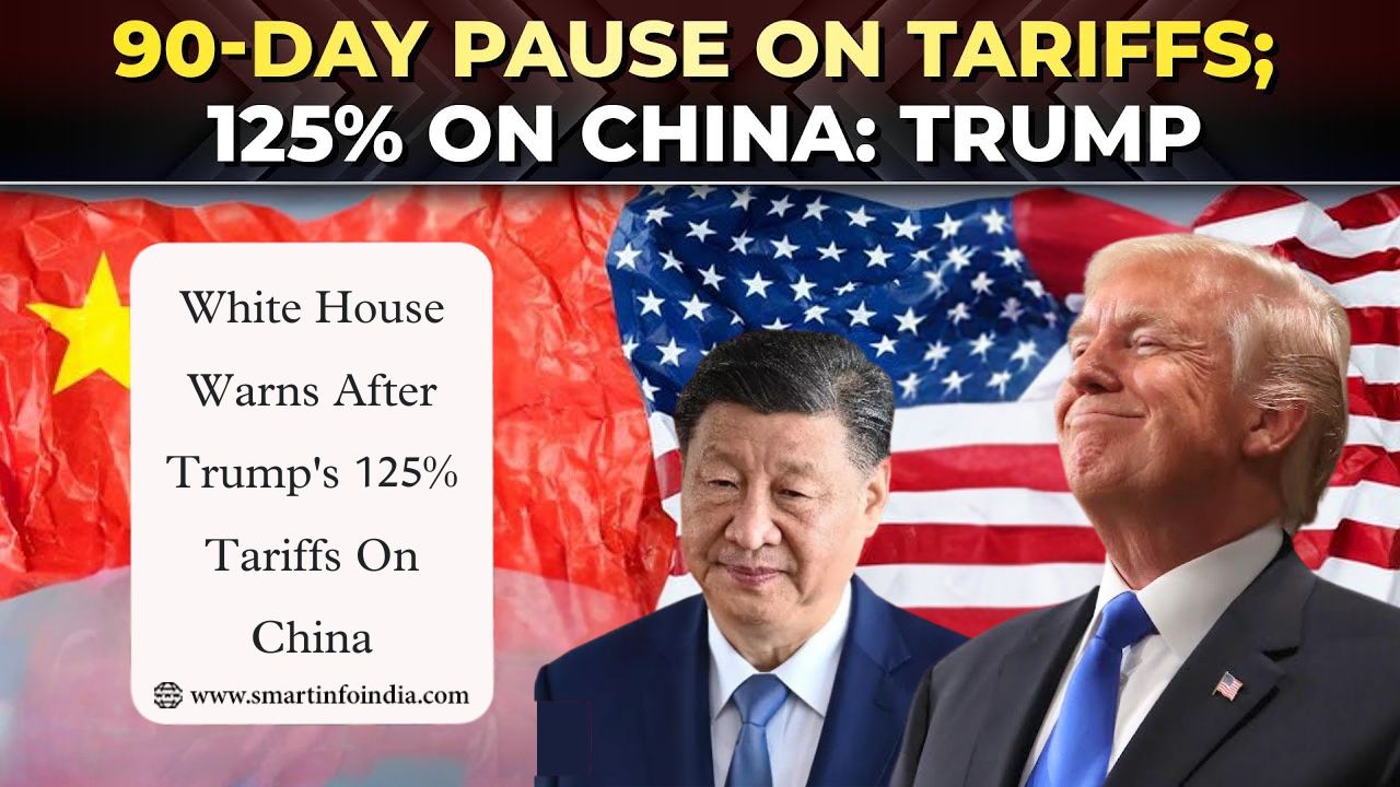 White House Warns After Trump's 125% Tariffs On China