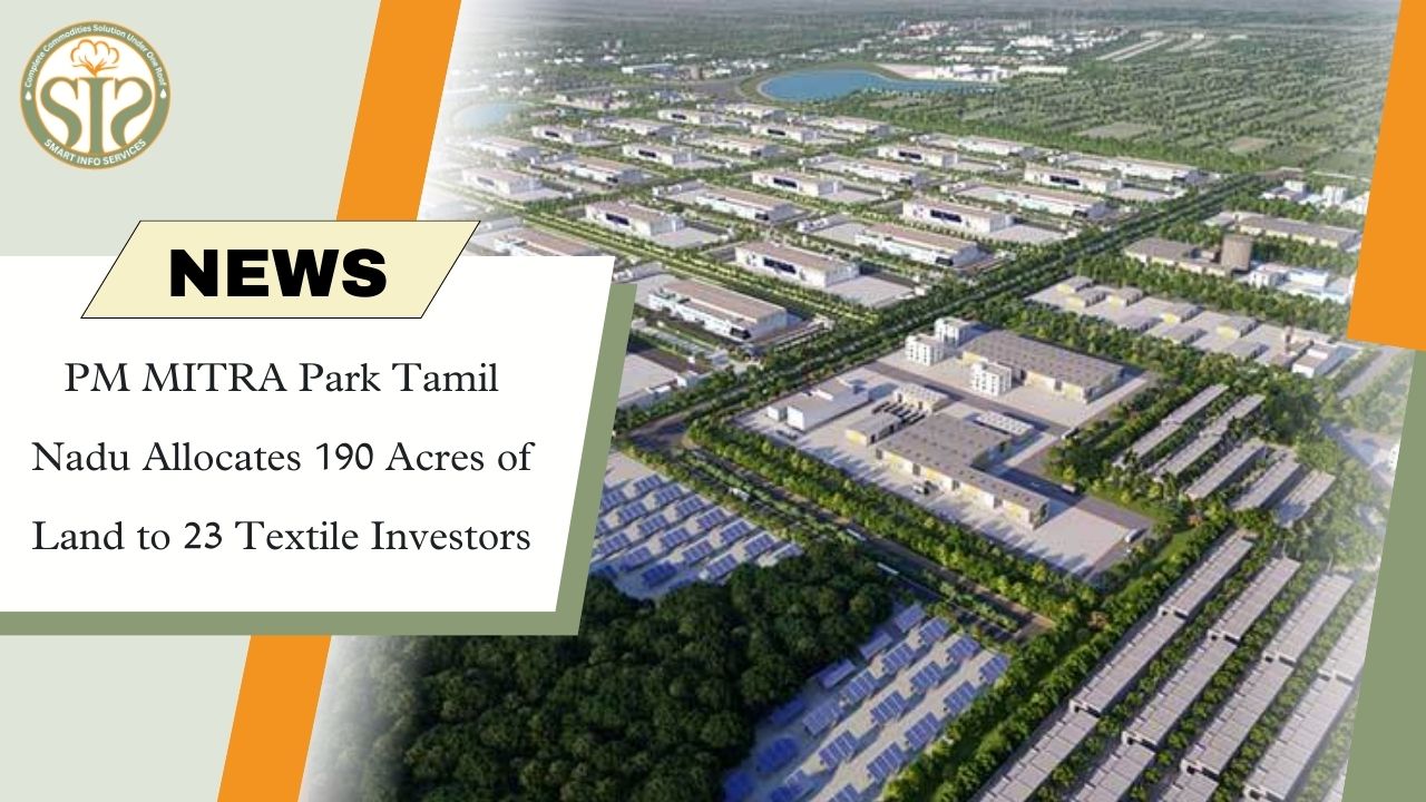 Land to 23 textile investors in PM Mitra Park