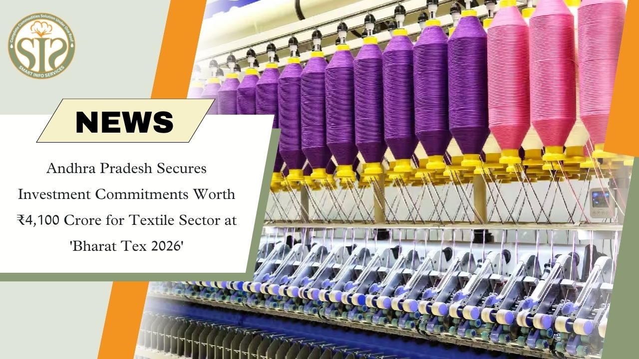 Andhra Pradesh Secures ₹4,100 Crore Textile Investment Commitments at Bharat Tex 2026