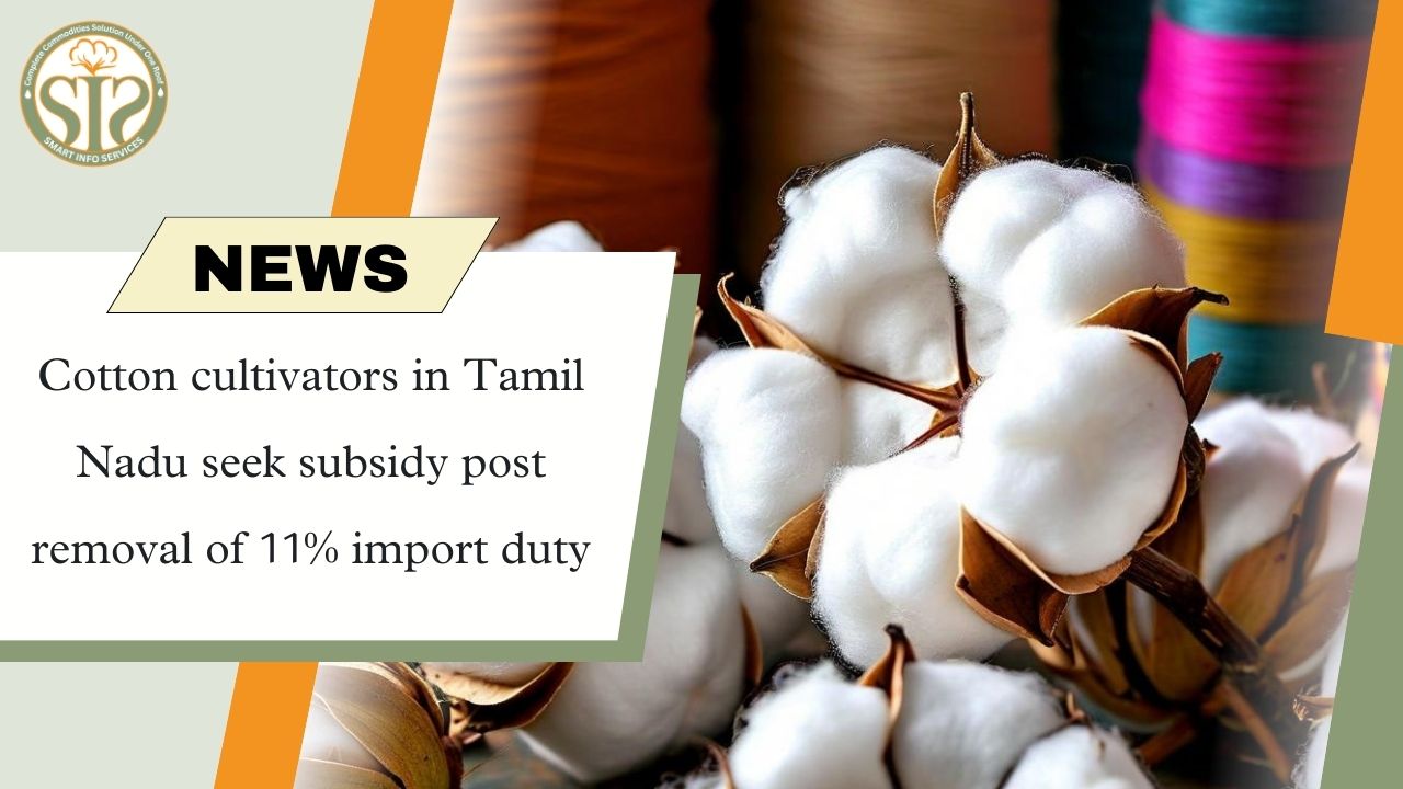 Tamil Nadu farmers demand subsidy after removal of import duty on cotton